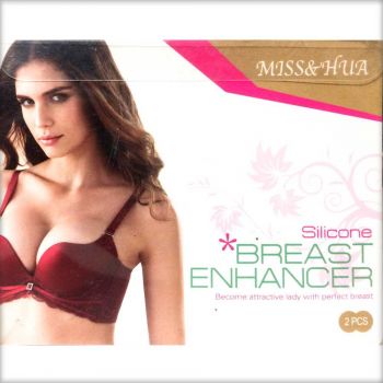 Silicone Breast Enhancer Insert Pads Bikini Bra Breast Push Up Washable